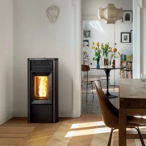Pelletskamin EGO AIR 8 UP DIY Projects Svart