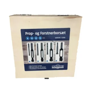 Pluggborr och forstnerborr Place 8/10/12/15mm Kit Accessories