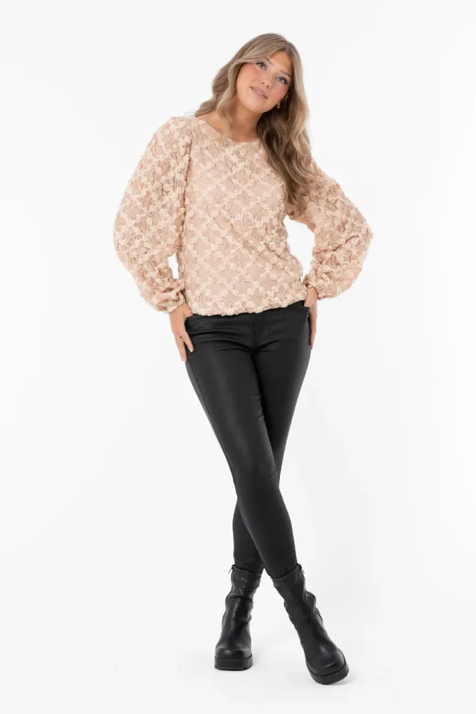 Hög Precision Isolde Blouse Rose Champagne Xs