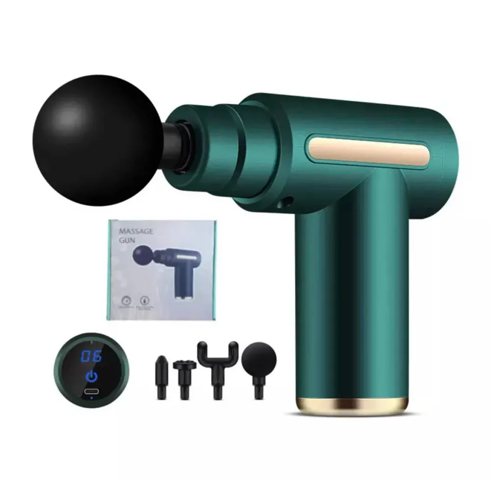 Hög Precision Massagepistol Gron