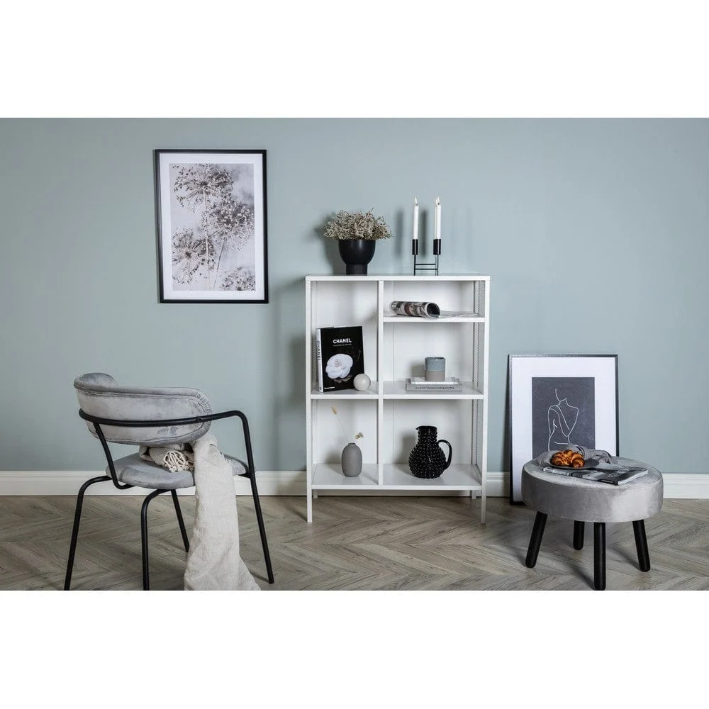 Hög Precision Venture Home Bokhylla Misha Vit