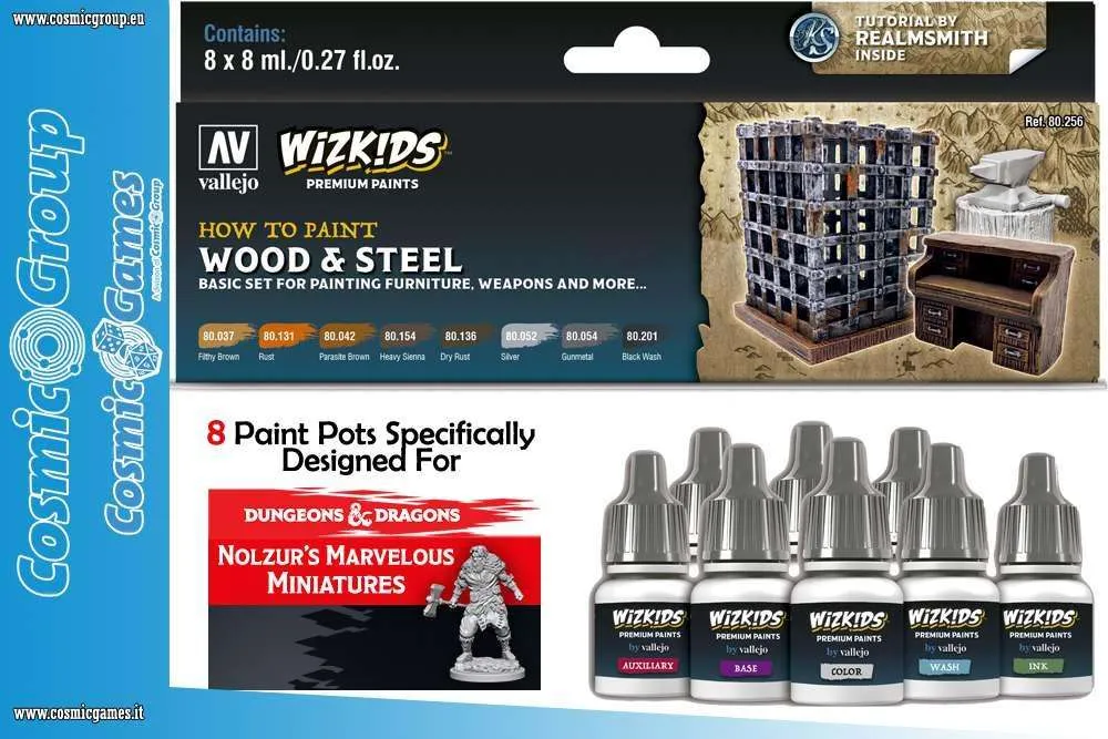 Hög Precision Wizkids High-end Färgset för Trä & Stål