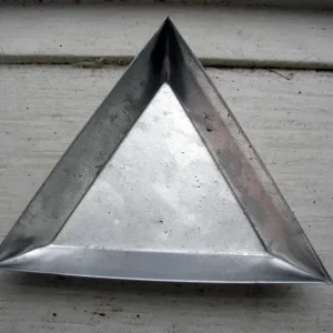 Pärlskål - Trekantig Pärlskål i Aluminium, 1 Styck