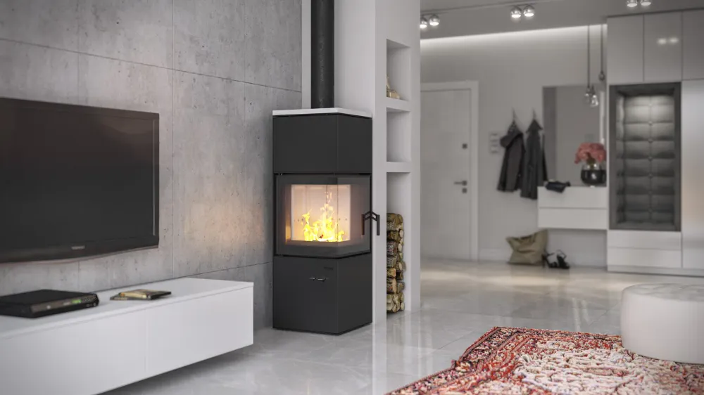Professionell Kvalitet Defro Home - Quadroom Svart