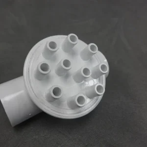 PVC Fördelare luft 1"/1" hona/hona samt 10x3/8" hane CS