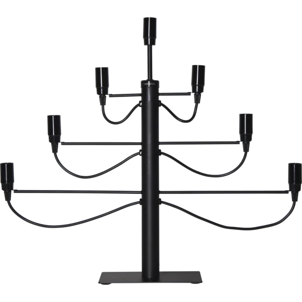 Safety Rated LJUSSTAKE MILANO Svart