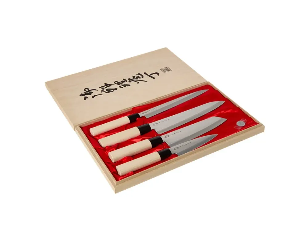 Satake Houcho Knivset i Balsabox 40-Piece Bit Set