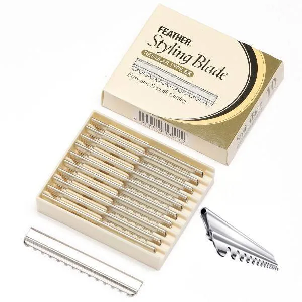 Standard feather stylingblad regular 10 st