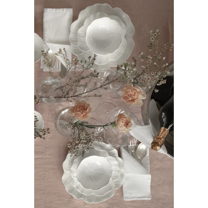 Stiernholm Flora tallrik 25 cm pärla