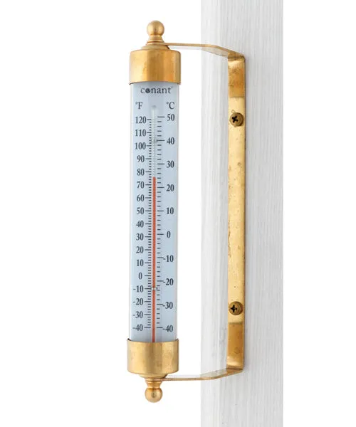 Termometer i golden metal Drywall Installation