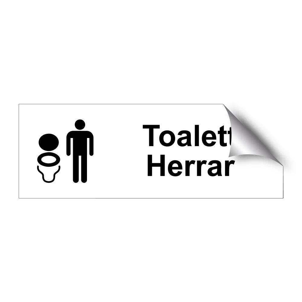 Toalett herrar Storage Case 225x80mm