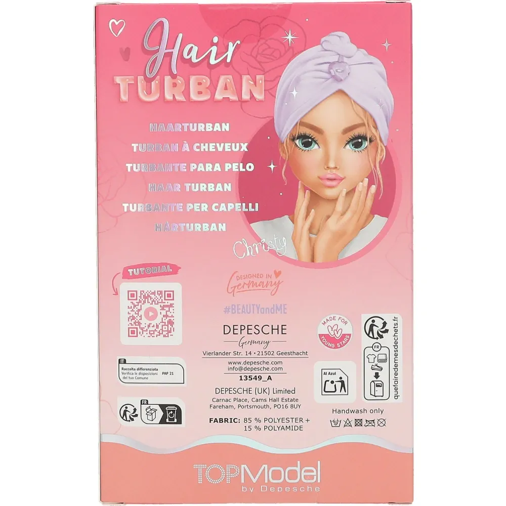 TOPModel Beauty And Me Hair Turban Quick-Release