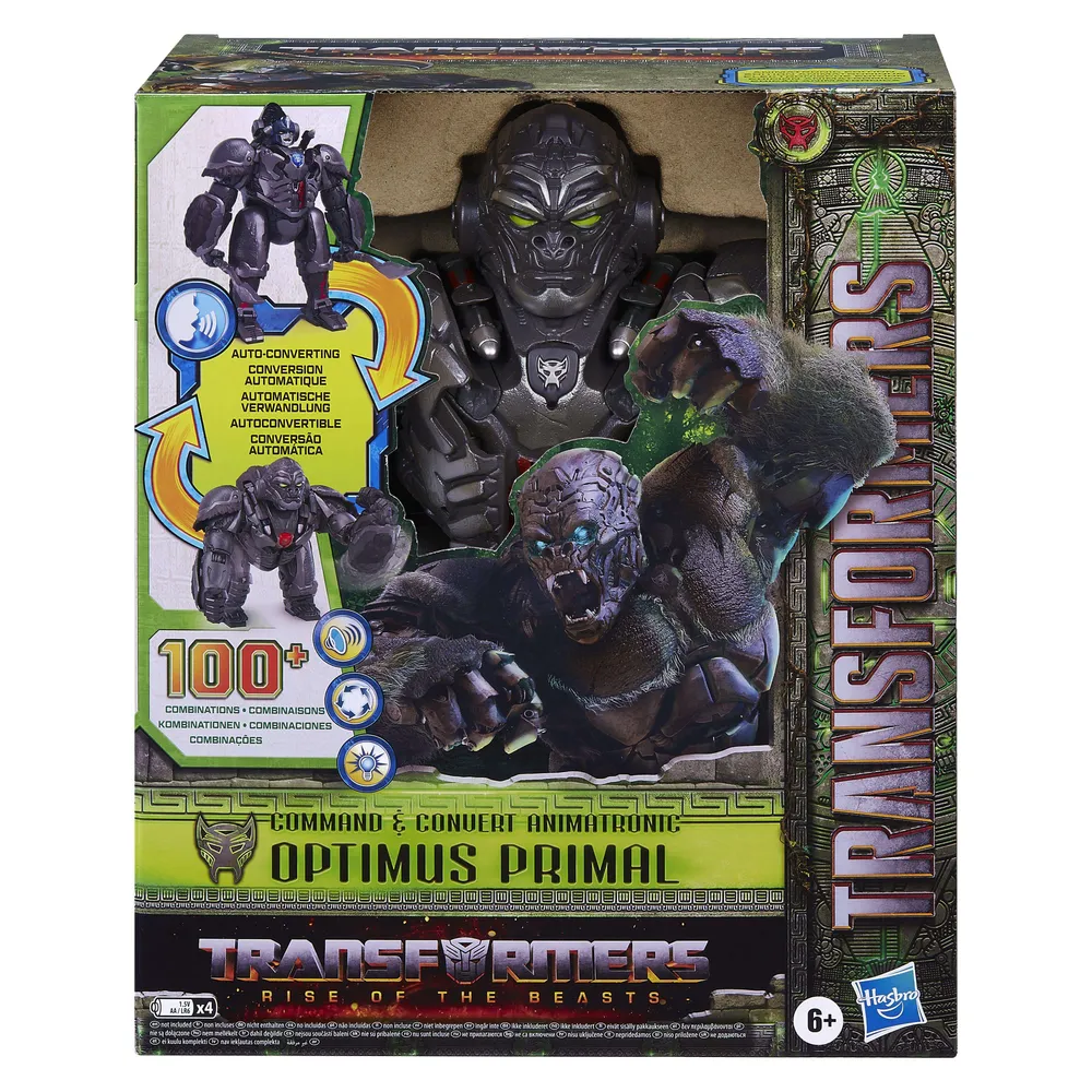 Transformers: Rise Beasts Command & Convert Optimus Primal Industrial Design