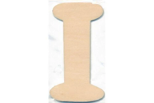 Träbokstav I 10Cm X 4Mm - 20V