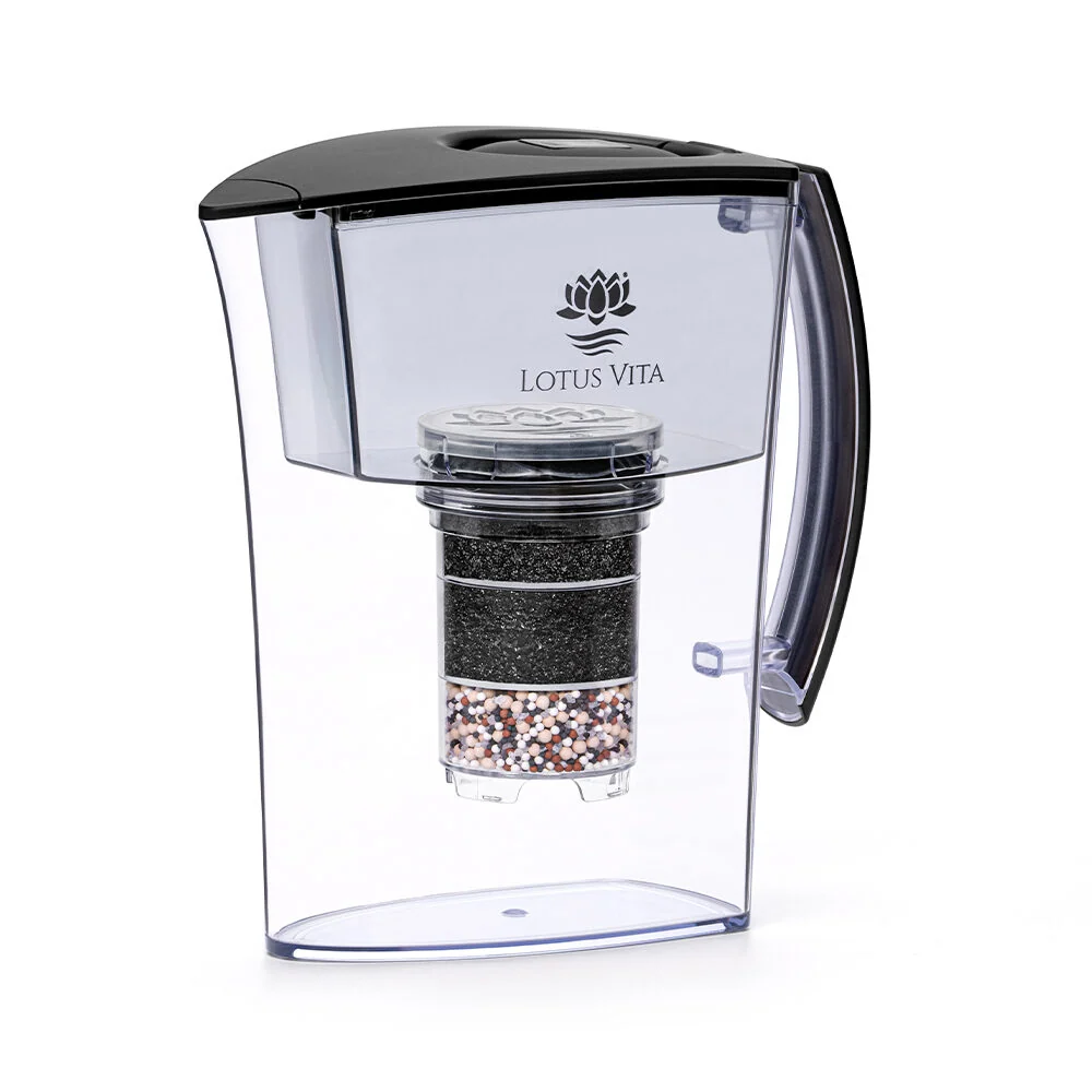 Vattenfilterkanna 1,6L LOTUS Vit