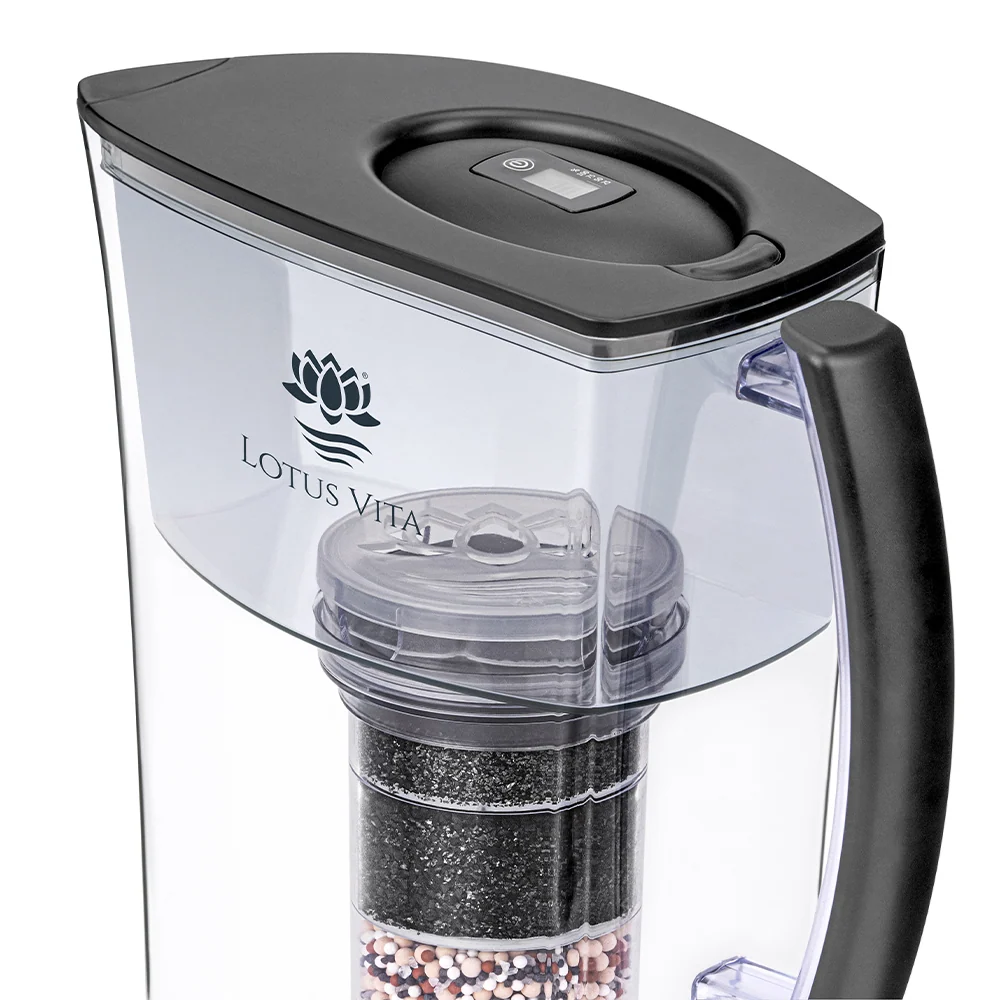 Vattenfilterkanna 1,6L LOTUS Vit