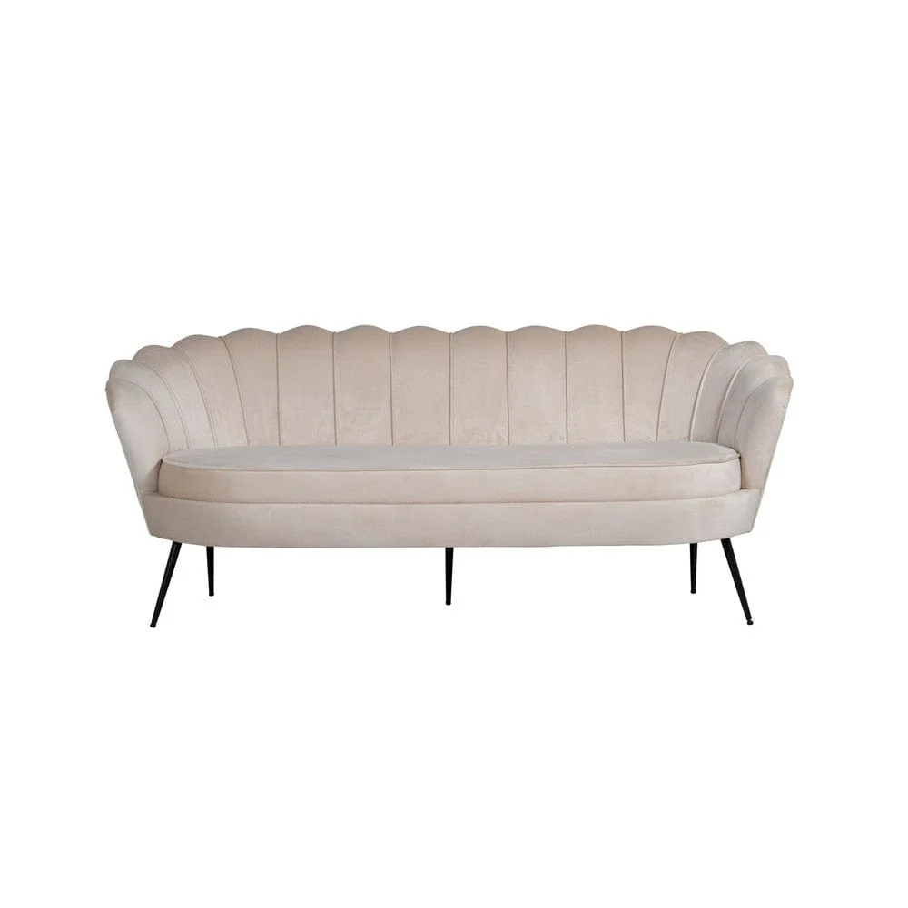 Venture Home 3-sitssoffa Calais Rik material Beige