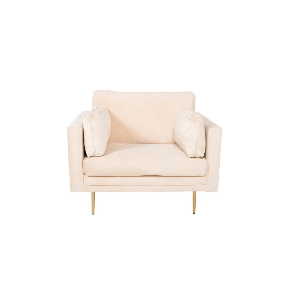 Venture Home Fåtölj Boom Plush fabric Beige