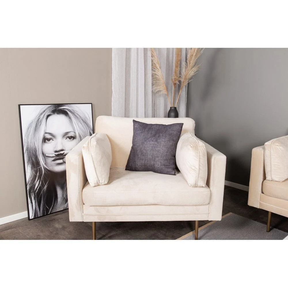 Venture Home Fåtölj Boom Plush fabric Beige