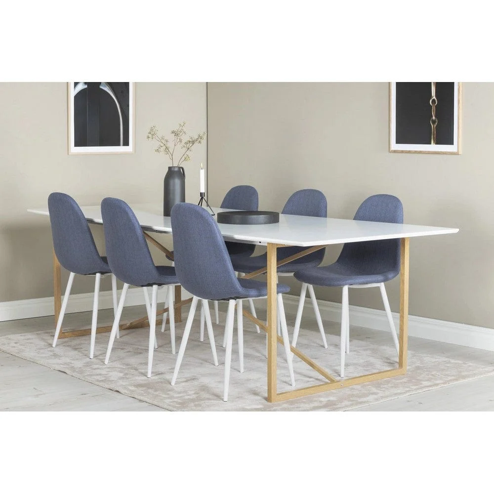 Venture Home Matbord Palace Industrial Design Vit