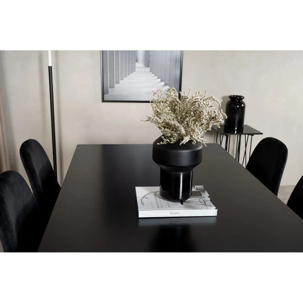 Venture Home Matbord Polar 180 Svart