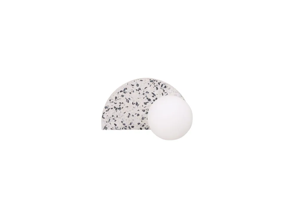 Vägglampa Venture Home Abbeville Terrazzo Pärla