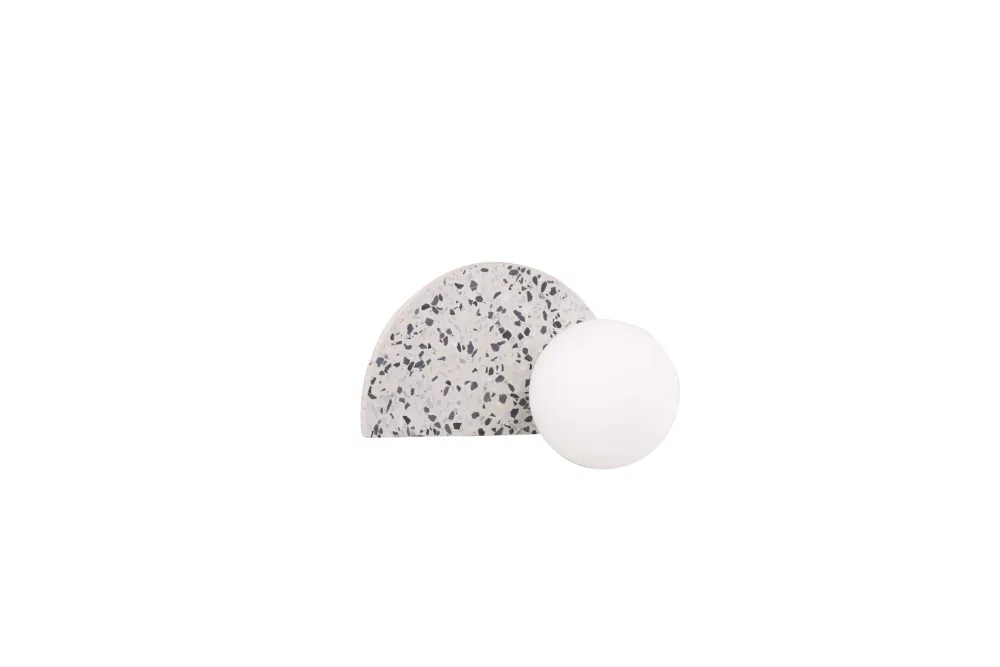 Vägglampa Venture Home Abbeville Terrazzo Pärla