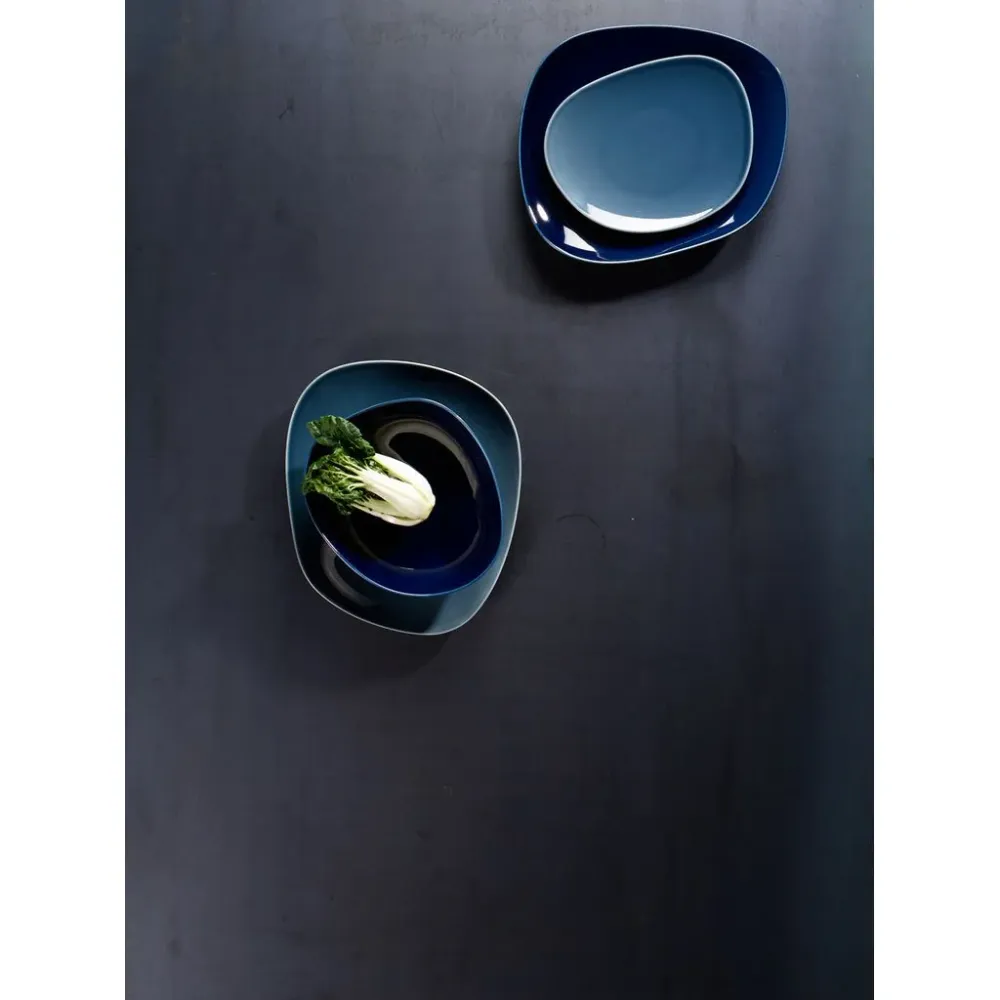 Villeroy & Boch Green Mörkblå Djup tallrik 180 mm