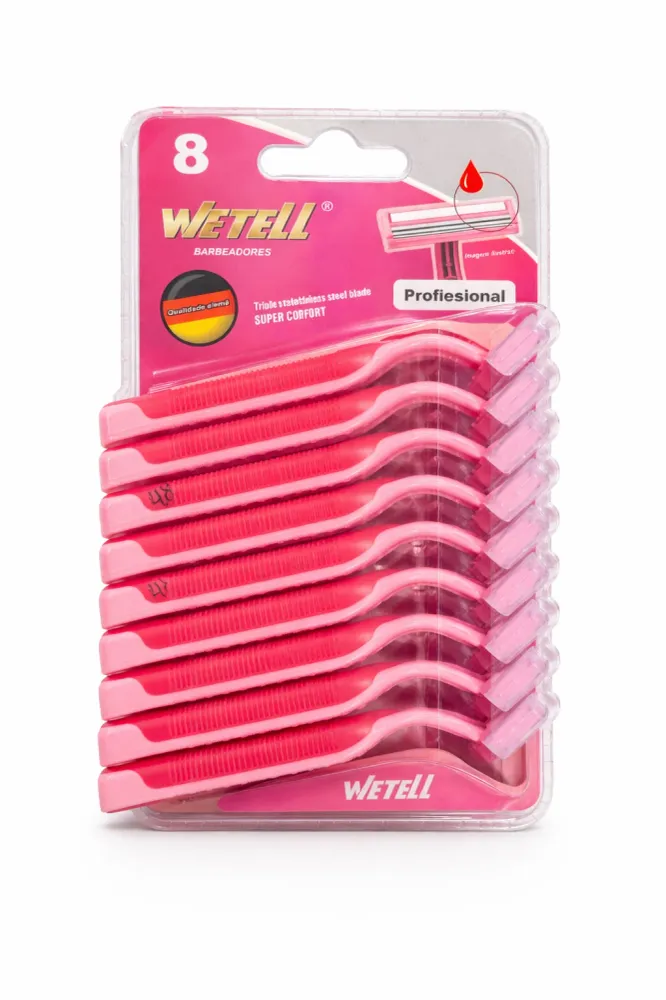 Wetell 8stk skraber 3 blade