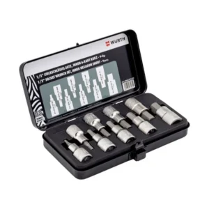 WURTH INSEXHYLSA 1/2"SET.9 DEL 60MM