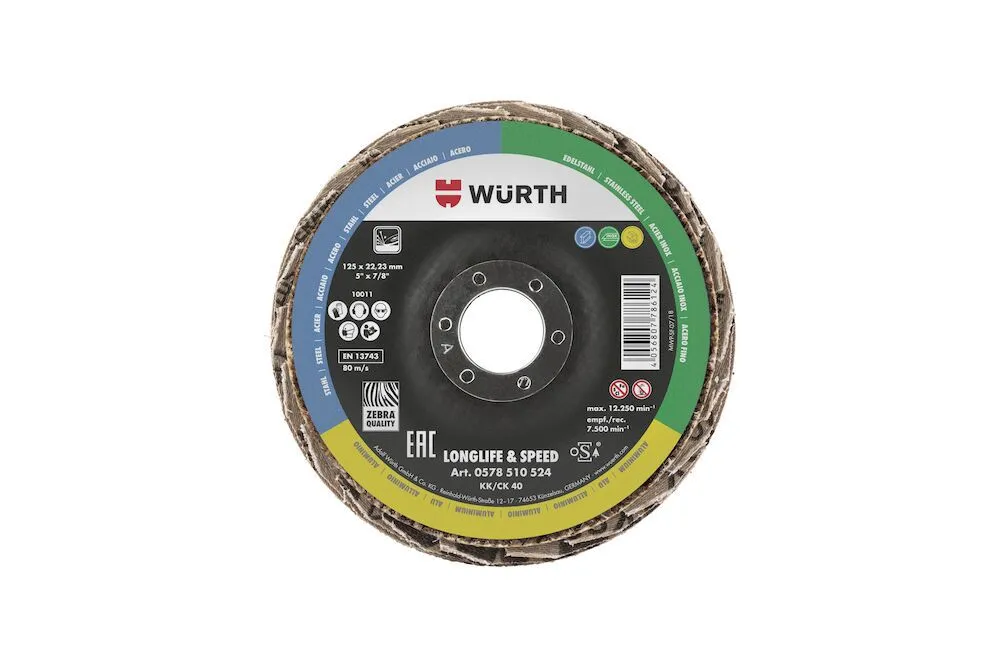 WURTH LAMELLRONDELL PLAN K120 125