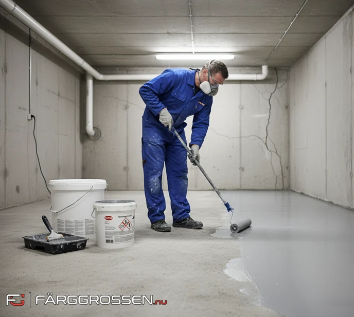Gjøco Poxy MF Kit inkl. härdare - Protects against effektivt inträngning av radon.