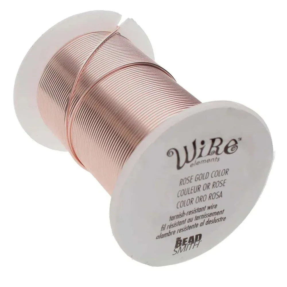 Wire Element - Rosé Guld 20 Ga Non Tarnish 1 rulle